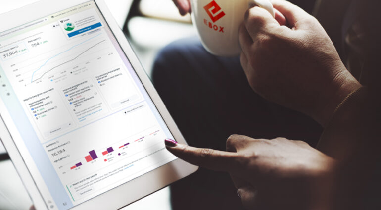 Social media management services by EBOX Digital